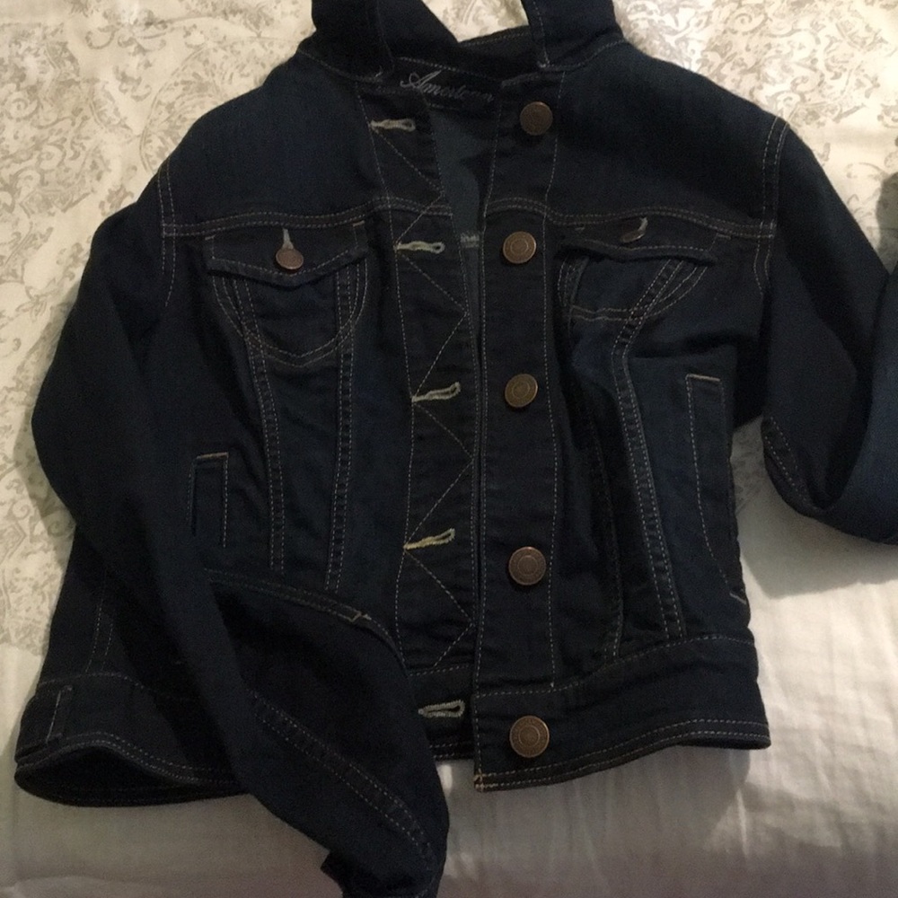 Dark denim jacket - Picture 3 of 3
